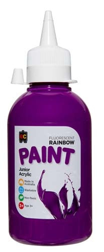 Edvantage -  Fluorescent Paints 250ml Purple