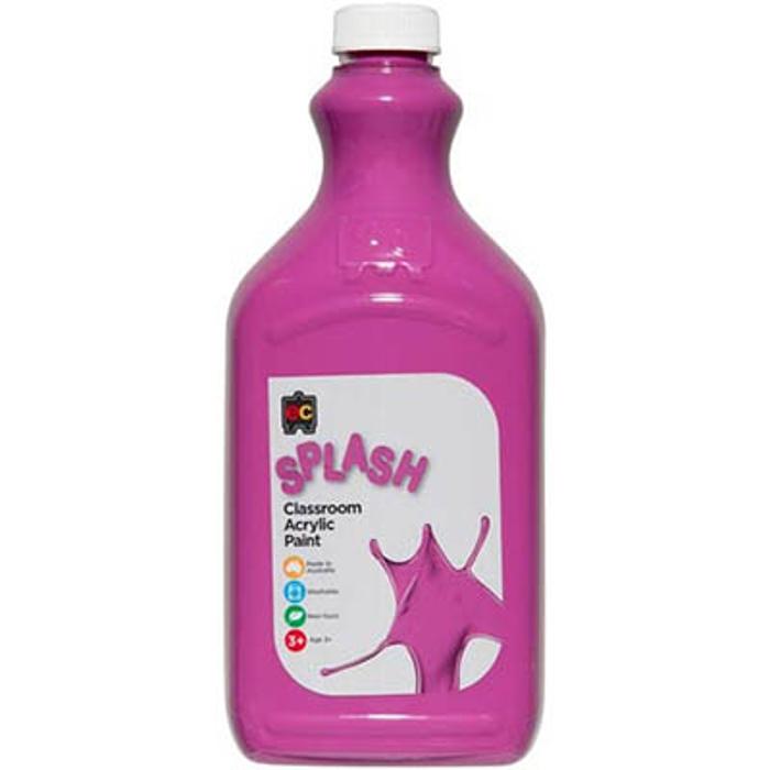 Edvantage - Splash Classroom Acrylic Paint 2Ltr - Crunch Lilac