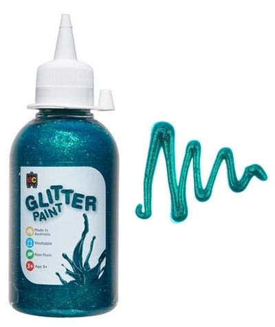 Edvantage - Glitter Paints 250ml - Turquoise