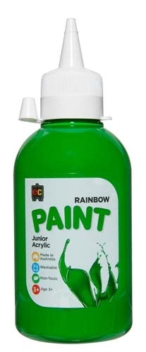 Edvantage - Rainbow Paints 250ml - Leaf Green