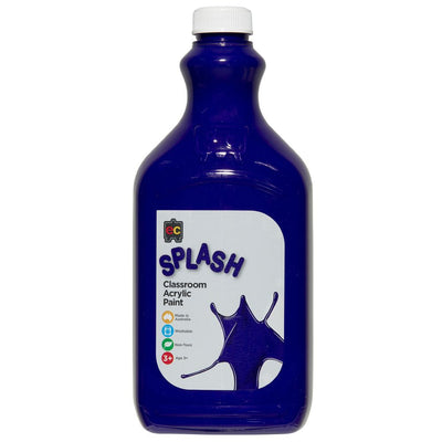 Edvantage - Splash Classroom Acrylic Paint 2Ltr - Purple Blast