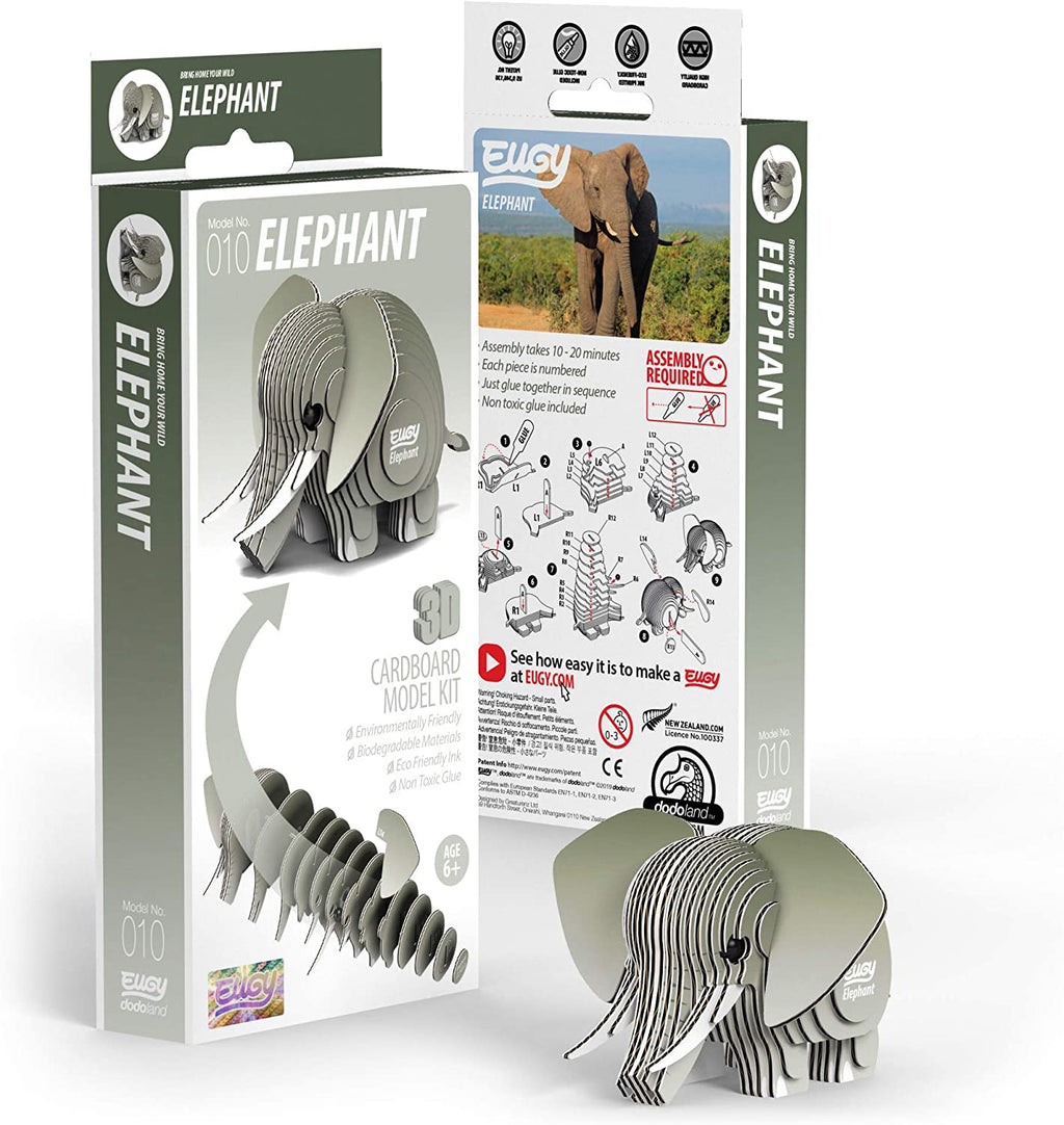 EUGY - Elephant 3D Puzzle