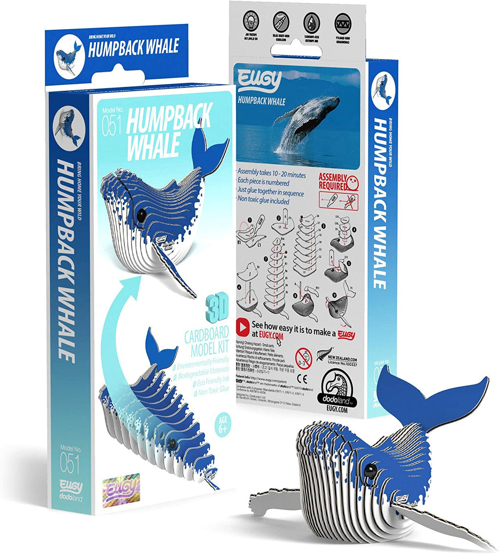 EUGY - Humpback Whale 3D Puzzle