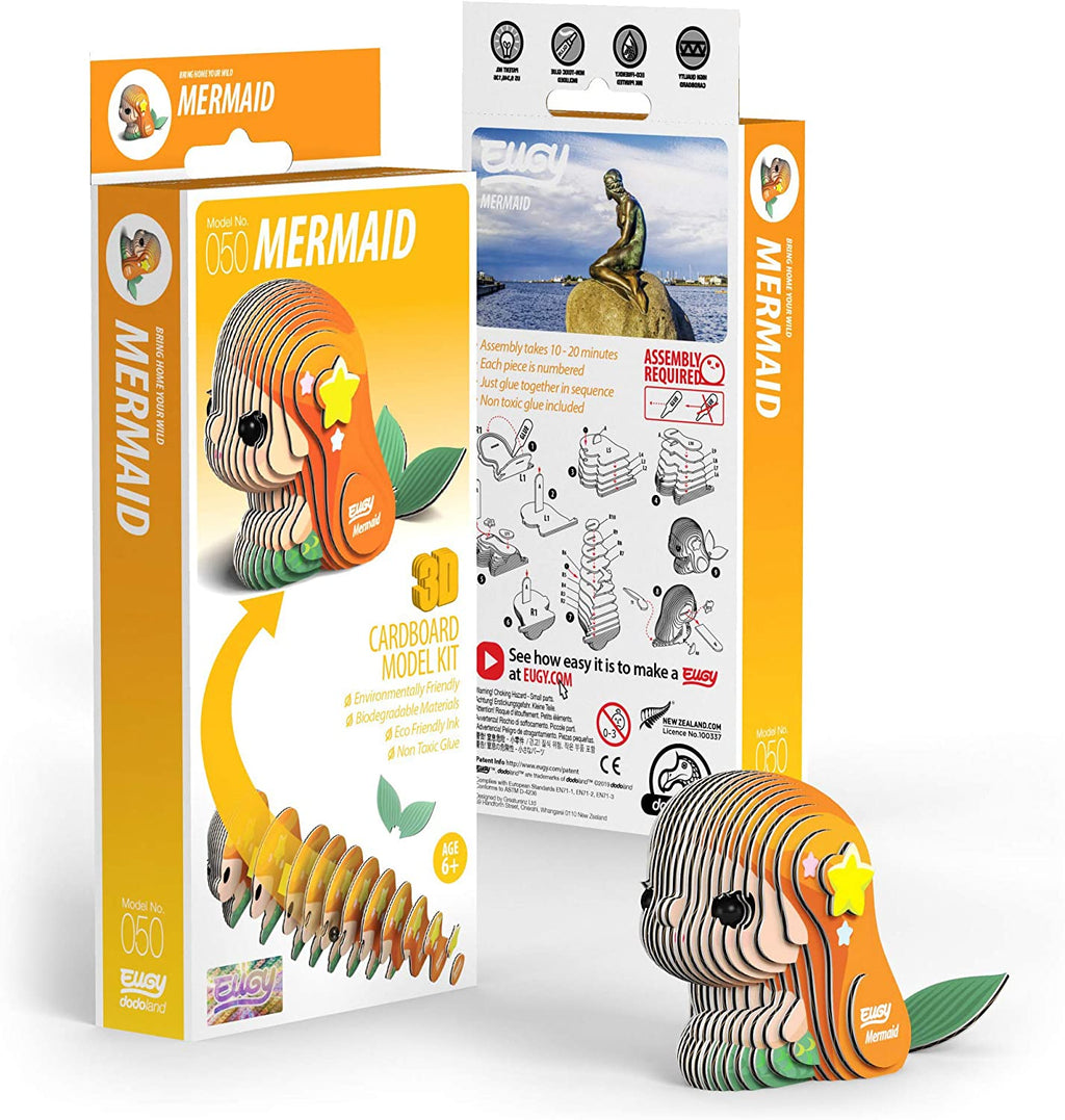 EUGY - Mermaid 3D Puzzle