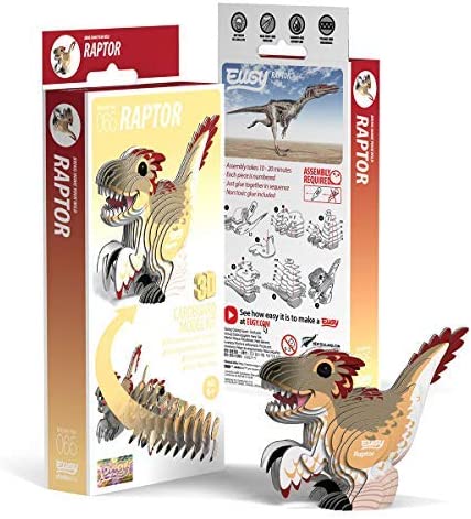 EUGY - Raptor 3D Puzzle