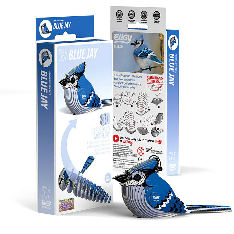 EUGY - Blue Jay 3D Puzzle