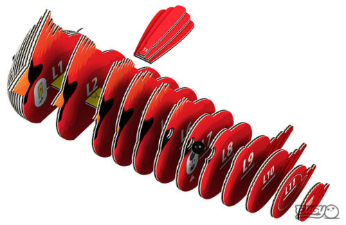 EUGY - Cardinal 3D Puzzle