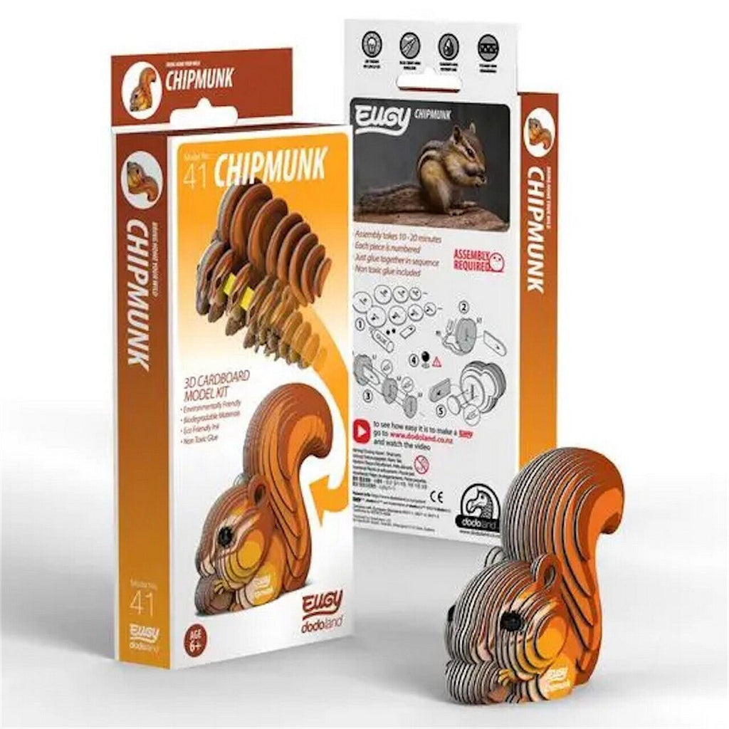 EUGY - Chipmunk 3D Puzzle
