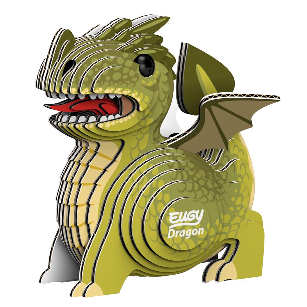 EUGY - Green Dragon 3D Puzzle