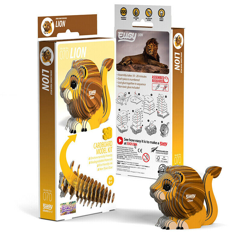 EUGY - Lion 3D Puzzle
