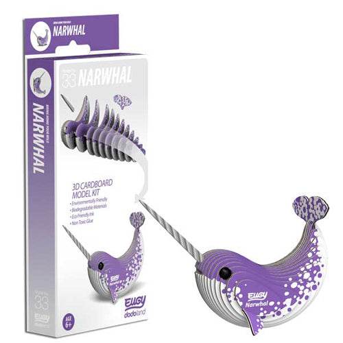 EUGY - Narwhal 3D Puzzle