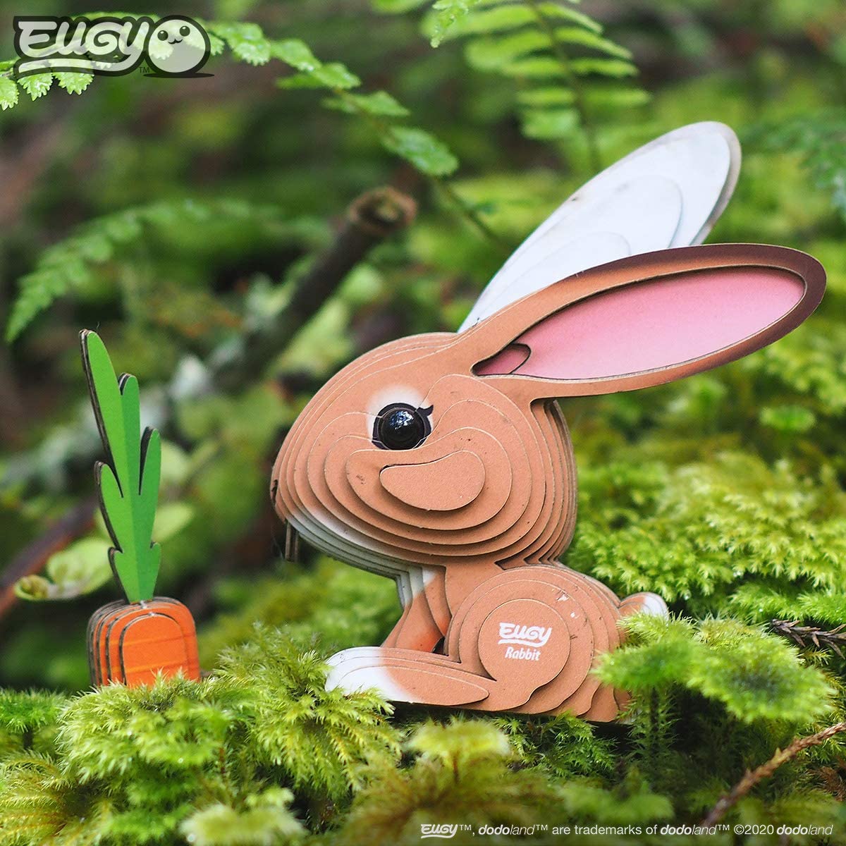 EUGY - Rabbit 3D Puzzle