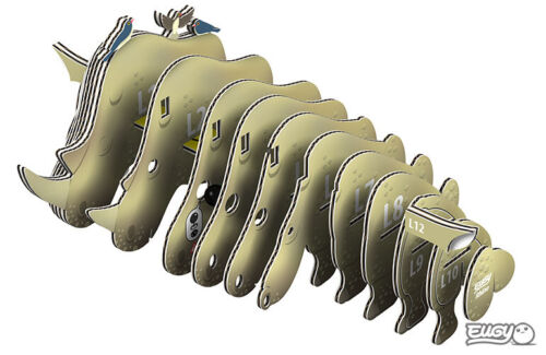 EUGY - Rhino 3D Puzzle