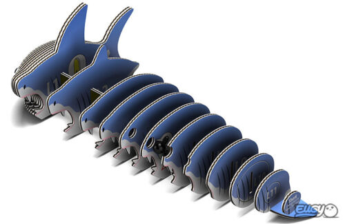 EUGY - Shark 3D Puzzle