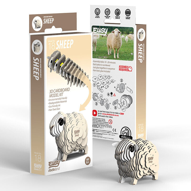 EUGY - Sheep 3D Puzzle