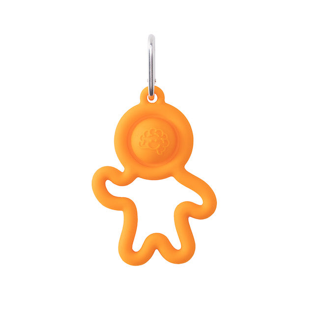 Fat Brain Toys - Lil Dimpl Keychain - Orange