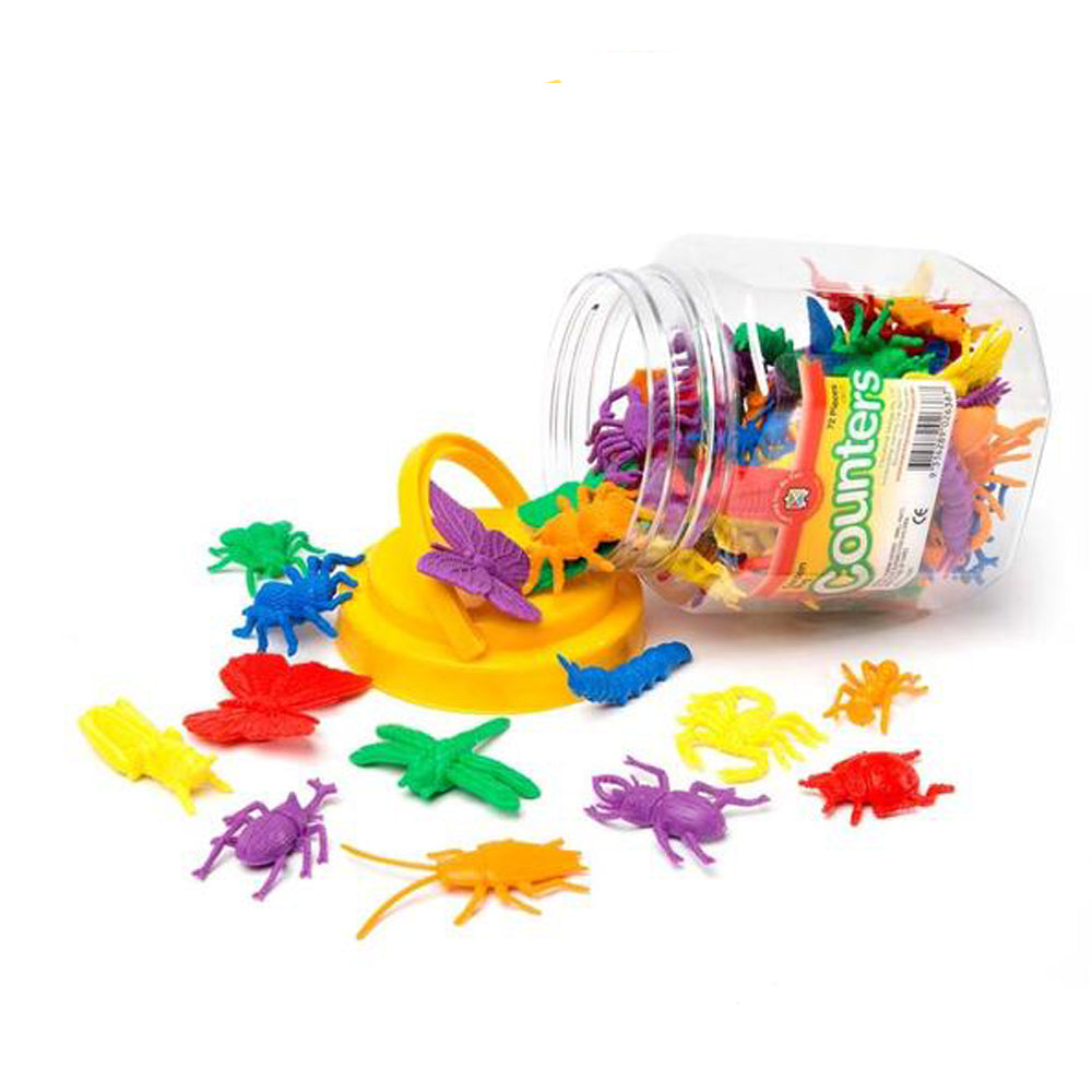 Edvantage - Counters Garden Bug 72pcs
