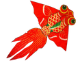 High As A Kite - Giant Gold Fish Kite