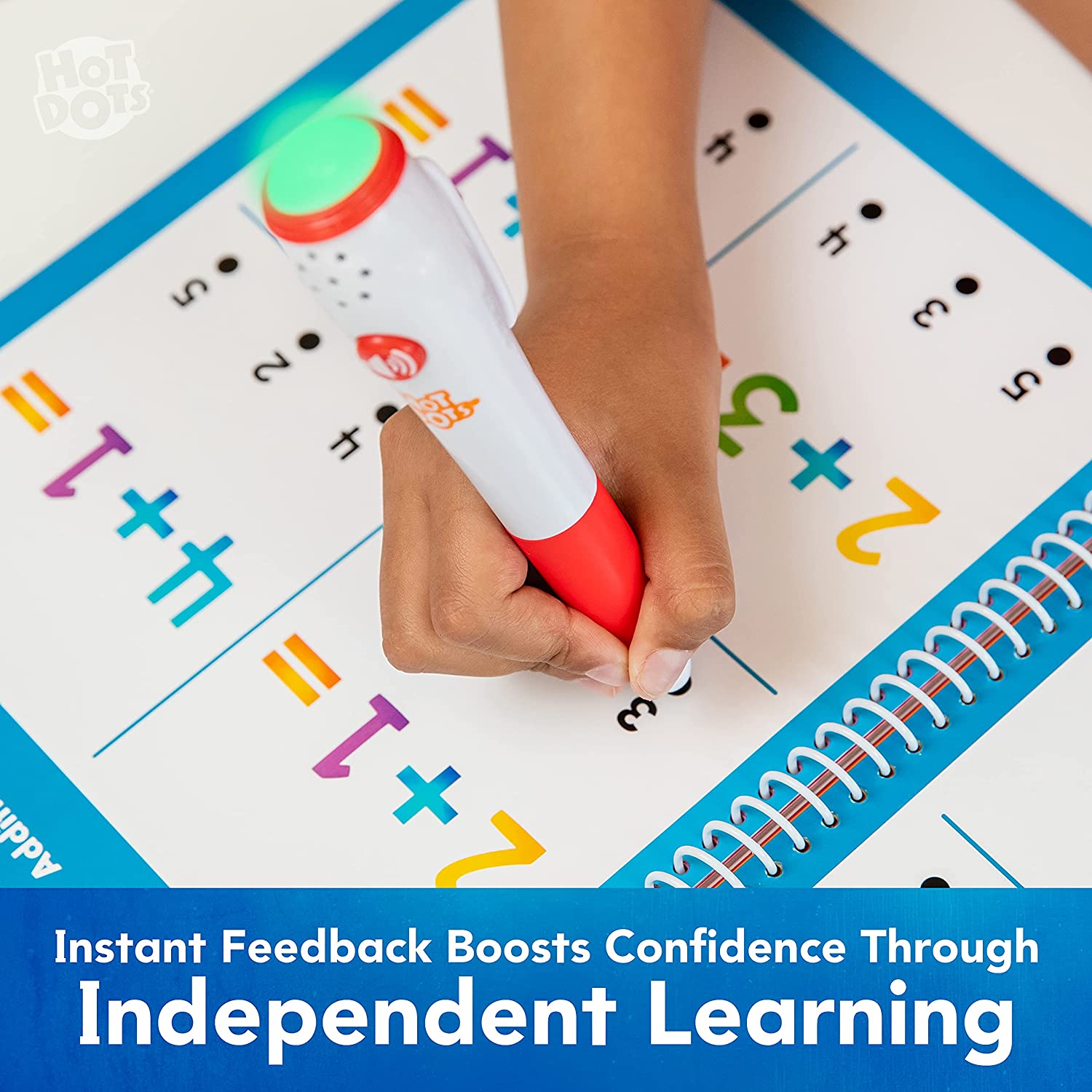 Educational Insights - Hot Dots - Lets Learn Math Workbook - Kindergarten
