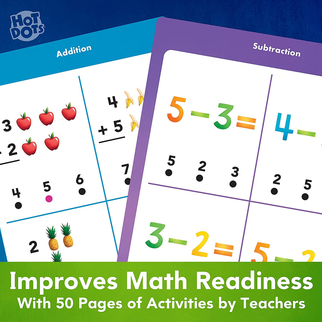 Educational Insights - Hot Dots - Lets Learn Math Workbook - Kindergarten