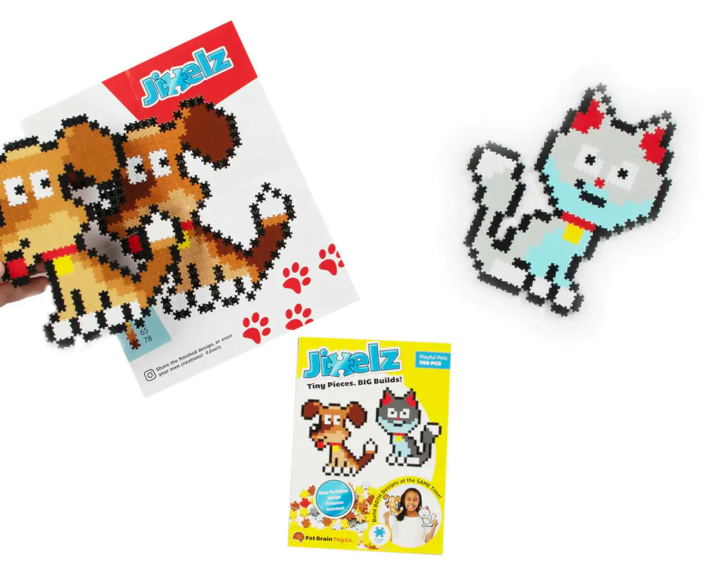 Fat Brain - Jixelz Puzzles - Playful Pets