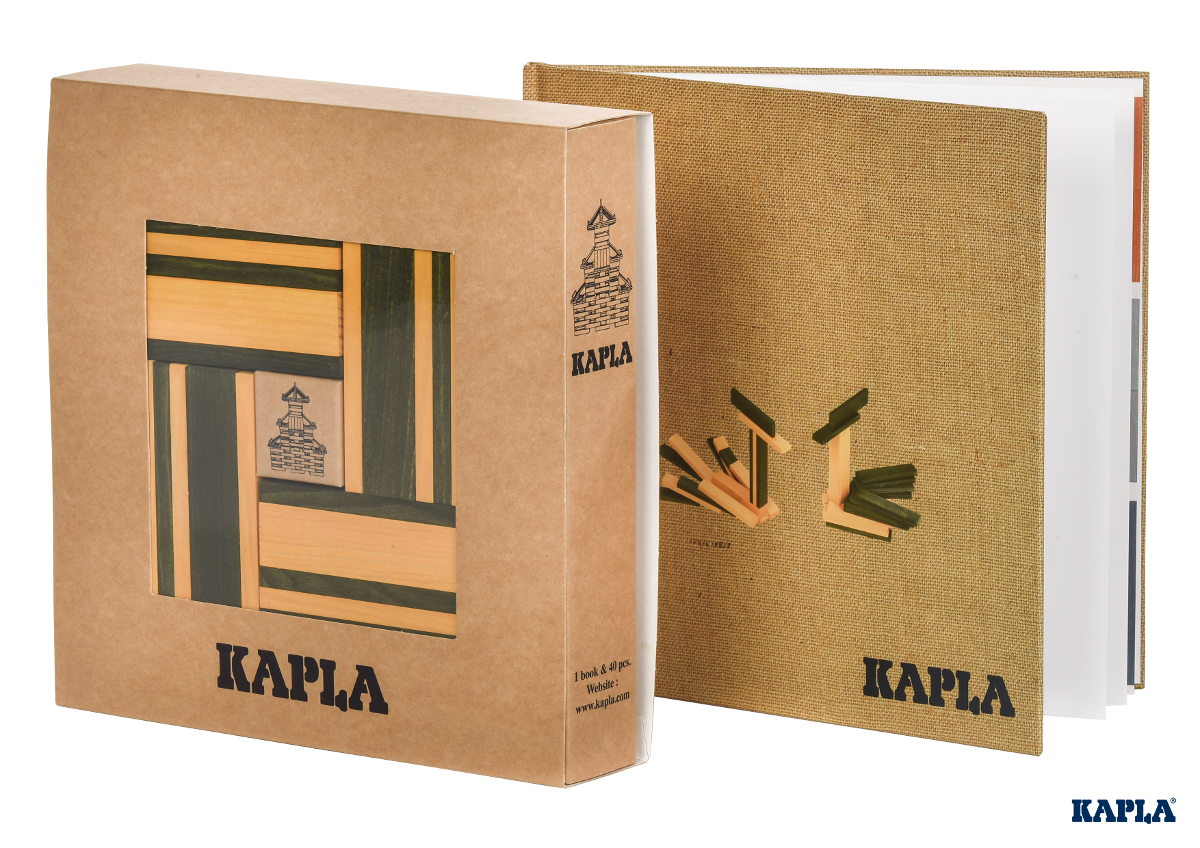 KAPLA - Yellow & Green - 40 Piece Set