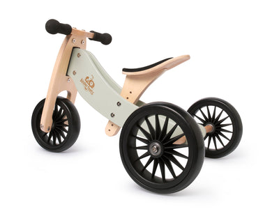 Kinderfeets - 2in1 Tiny Tot PLUS Trike/Bike - Silver Sage