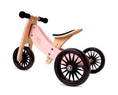 Kinderfeets - 2in1 Tiny Tot PLUS Trike/Bike - Rose