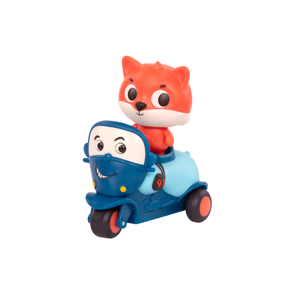Land of B - Fox And Motorcycle