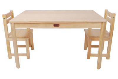 Tikk Tokk - Little Boss Table & Chair Set Square - Rectangle