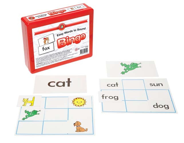 Edvantage - Bingo - Easy Words to Sound