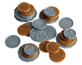 Edvantage - Plastic Play Coins in Storage Jar (318pcs)