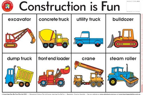 Edvantage - Placemat - Construction is Fun