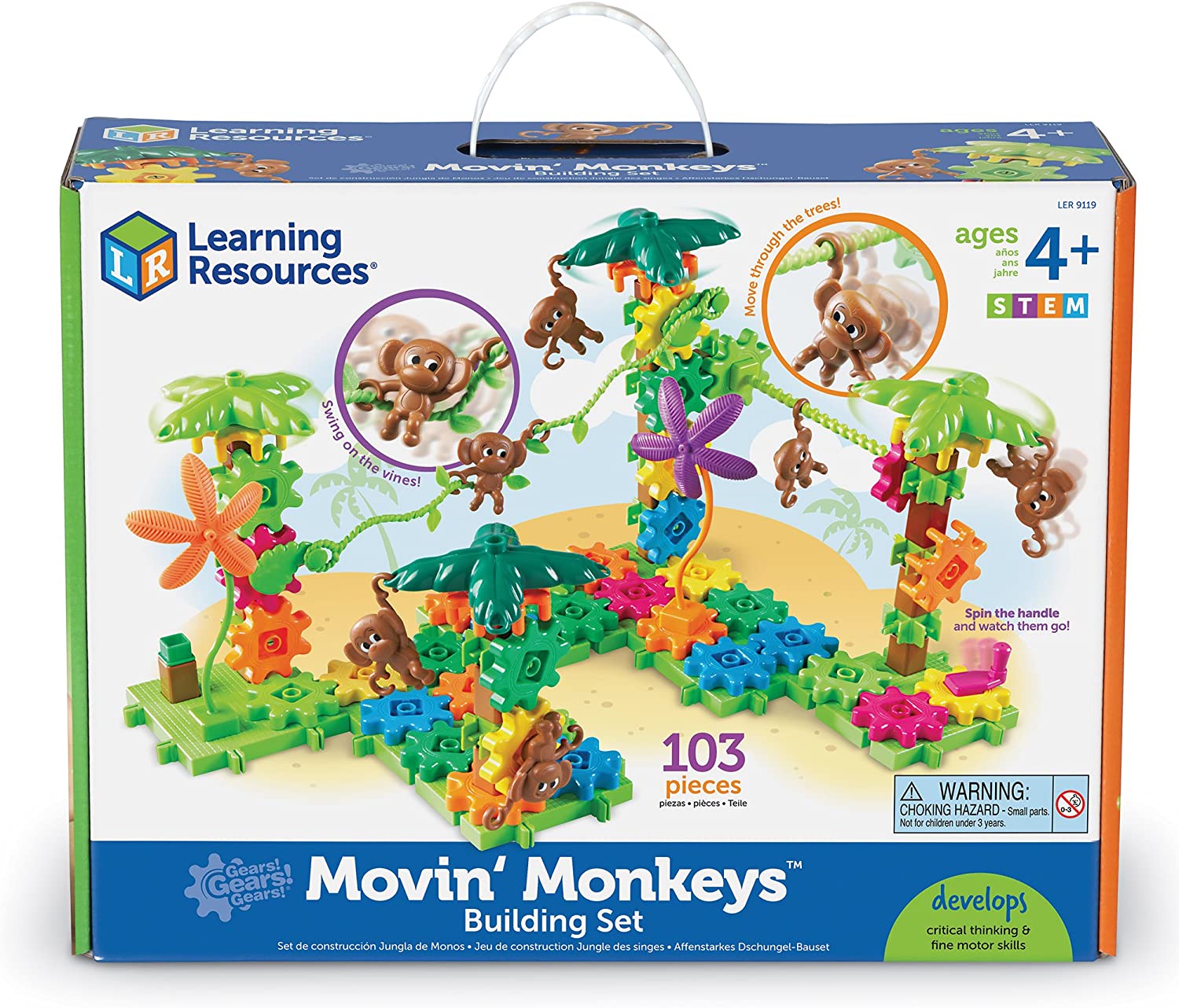 Learning Resources - Gears Gears Gears Movin Monkeys
