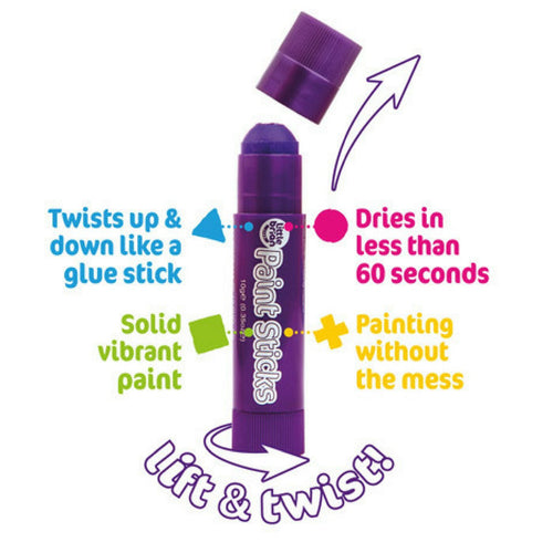 Little Brian - Paint Sticks (24) - Assorted