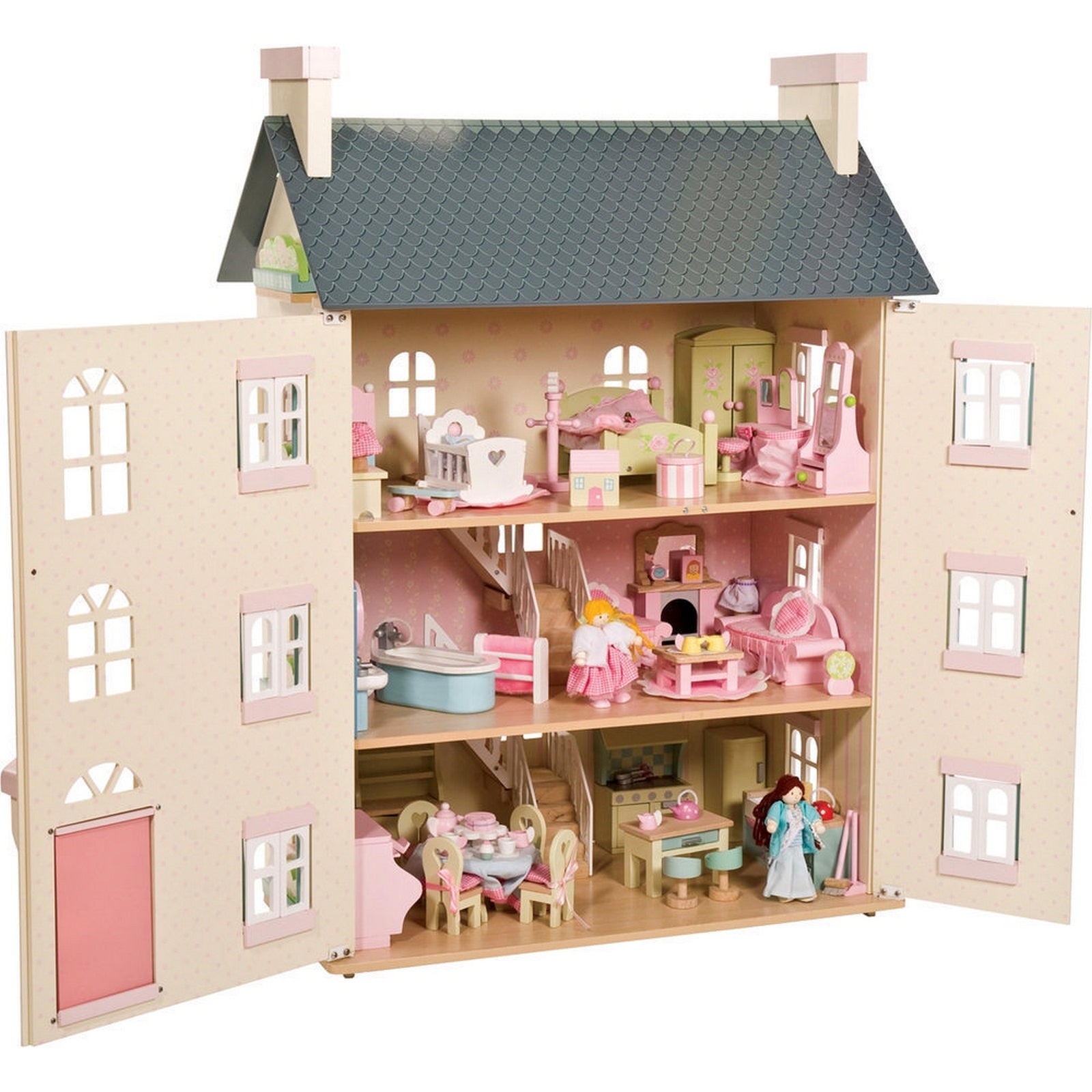 Le Toy Van - Cherry Tree Hall Doll House and Furniture