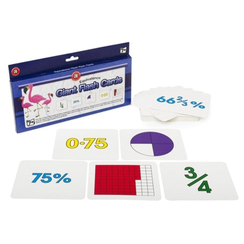 Edvantage - Converto - Equivalence Giant Flash Cards