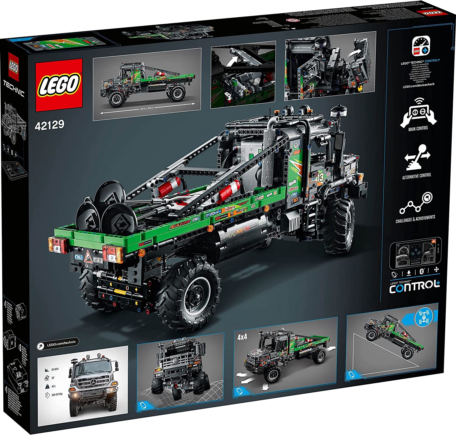 LEGO - Technic 4x4 Mercedes Benz Zetros Trial Truck (42129)