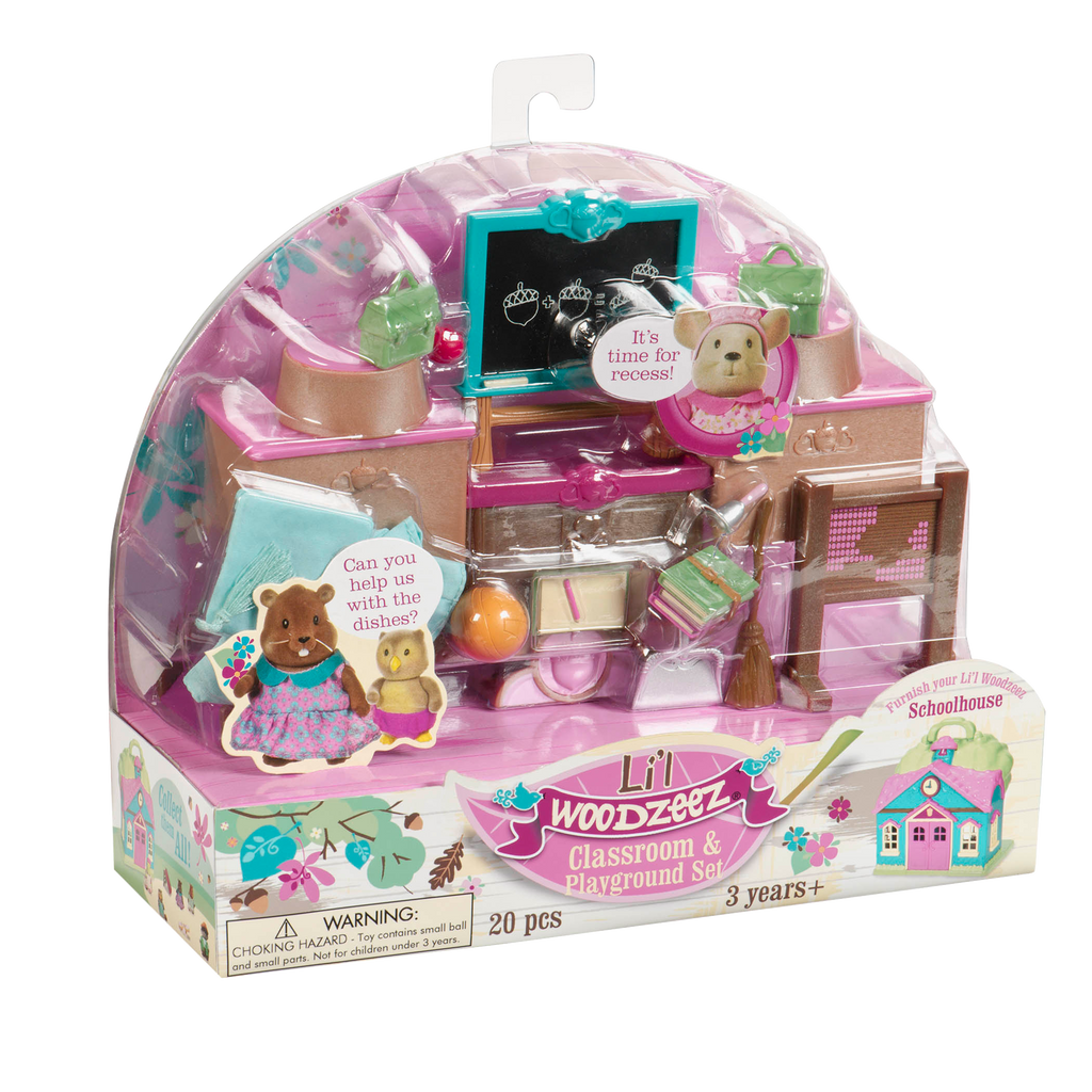 Lil Woodzeez - Playset Classroom & Playground