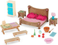 Lil Woodzeez - Playset Master Bedroom and Dining Set