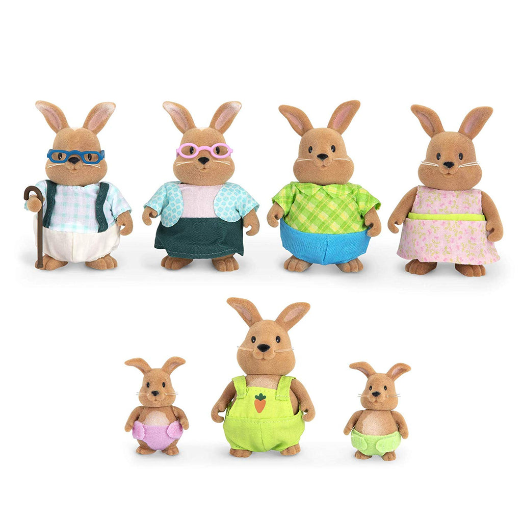 Lil Woodzeez - Family - Cottonball Rabbits