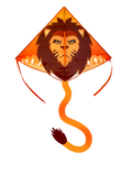High as A Kite - Lion Kite