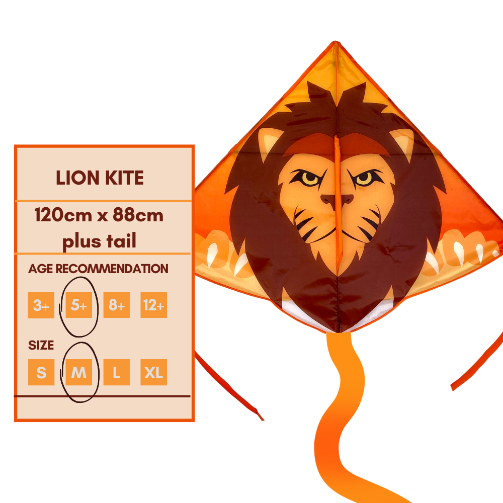 High as A Kite - Lion Kite