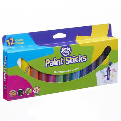 Little Brian - Paint Sticks (12) - Classic Colours