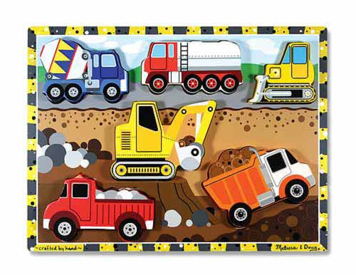 Melissa & Doug - Chunky Puzzle - Construction