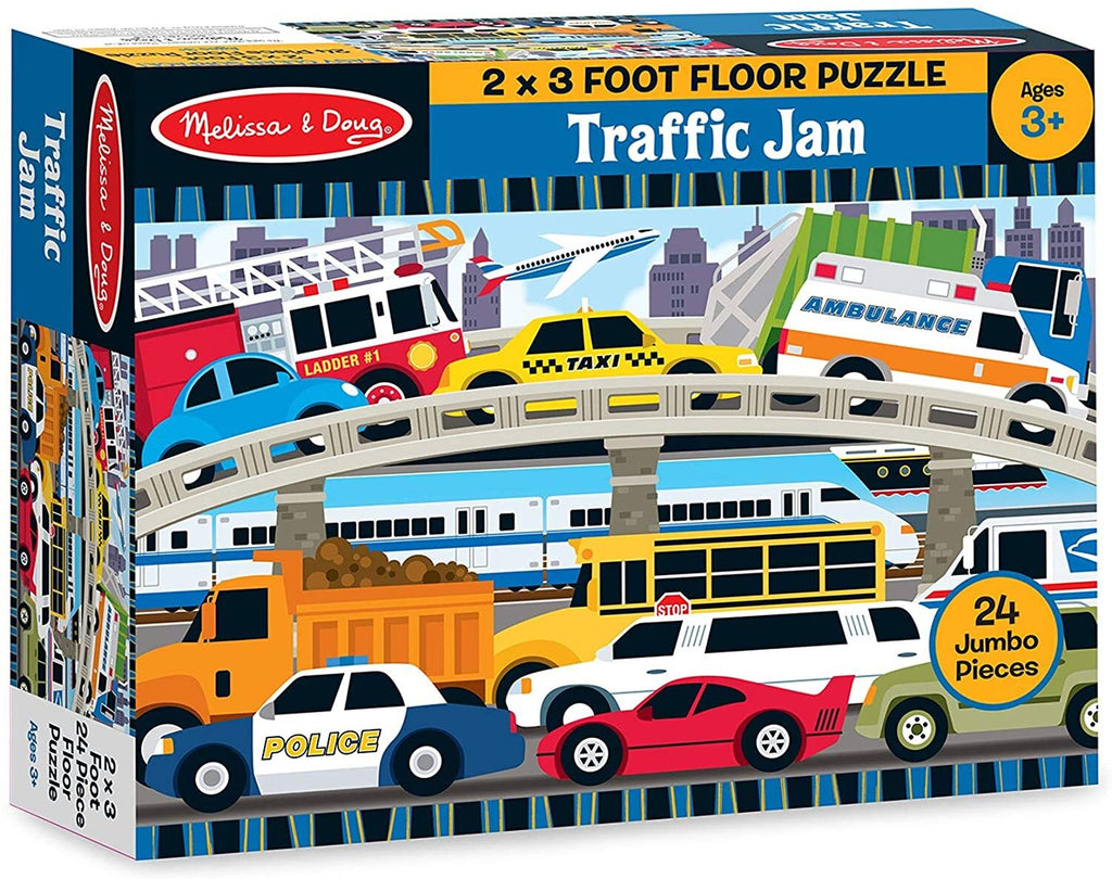 Melissa & Doug - Traffic Floor Puzzle 24Pc