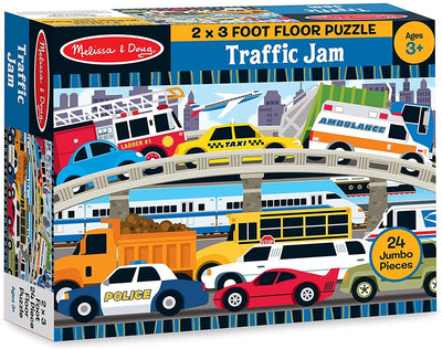 Melissa & Doug - Traffic Floor Puzzle 24Pc