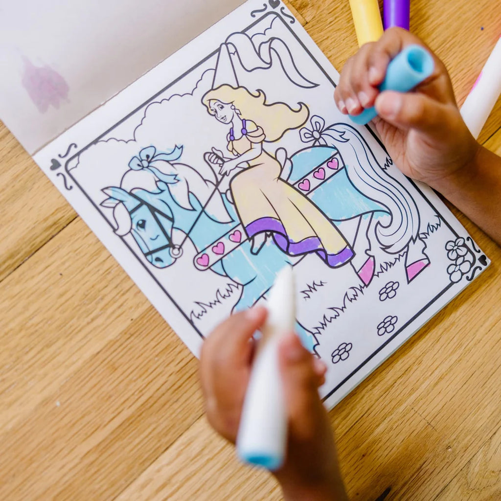 Melissa & Doug - Magic Color - Princess - On the Go Travel Activity