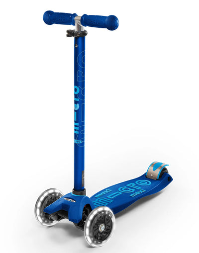 Micro - Maxi Deluxe LED Scooter - Navy Blue