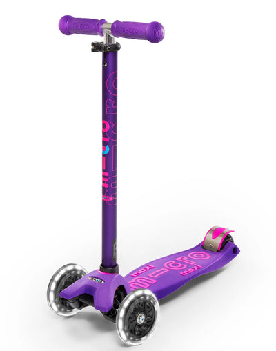 Micro - Maxi Deluxe LED Scooter - Purple